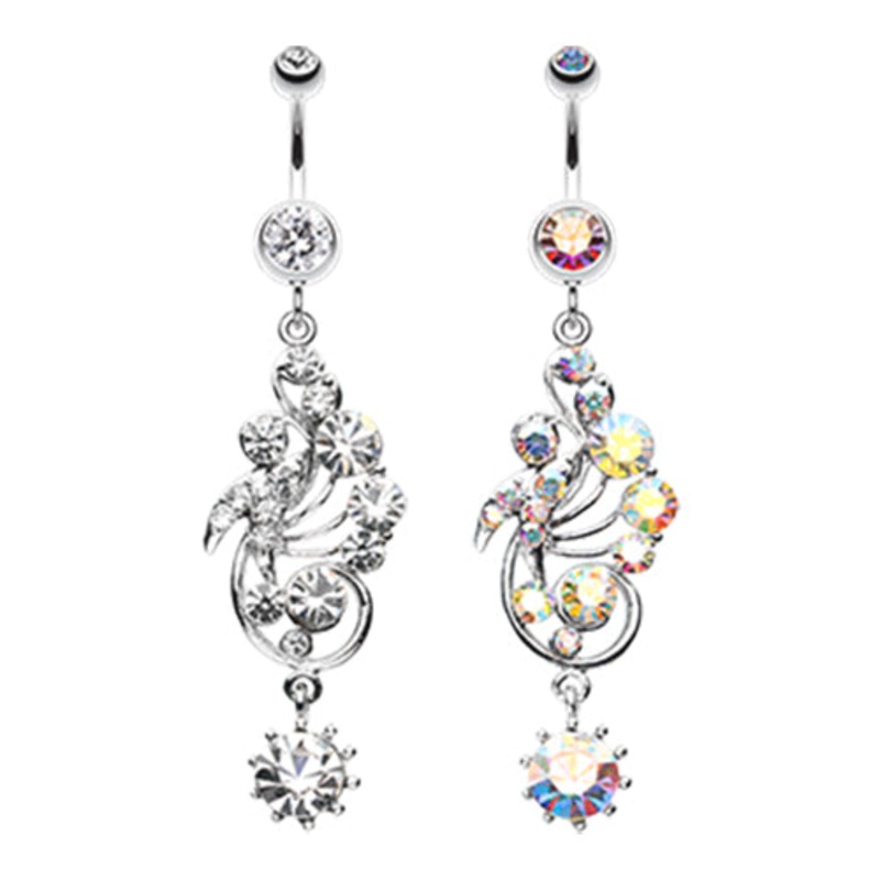 Regal Rush Belly Dangle Crystal