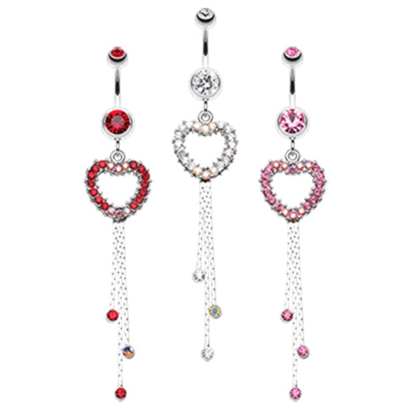 Runaway Lover Belly Dangle Crystal