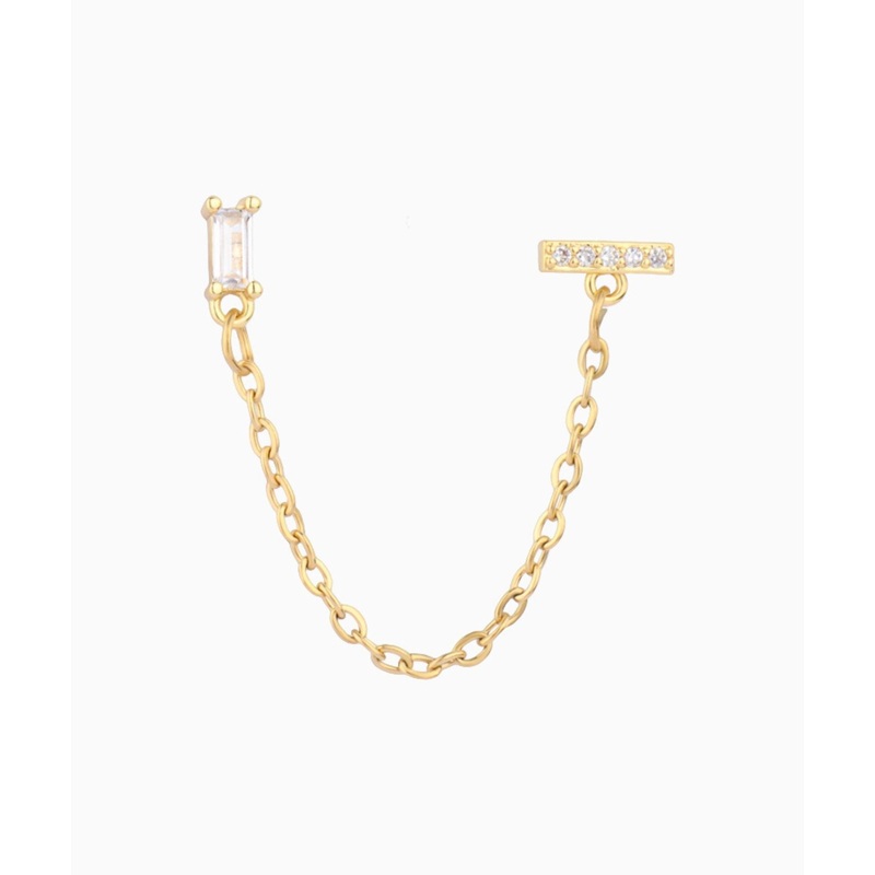 Cool Chain Earring Gold