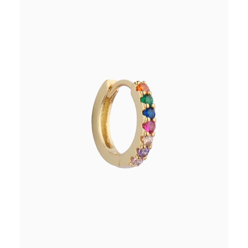 Delightful Basic Hoop Gold Multi-colors
