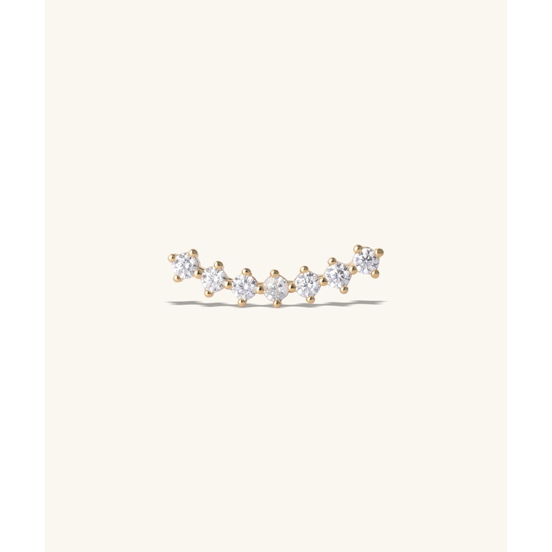 Gems Flat Back Stud Gold