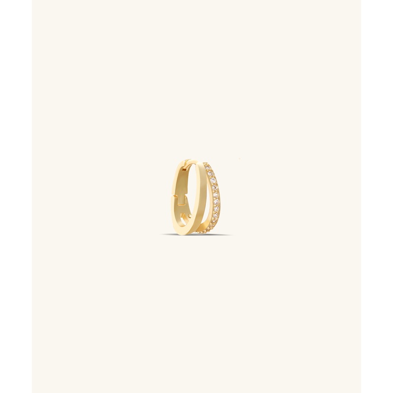 Juno Basic Hoop Gold