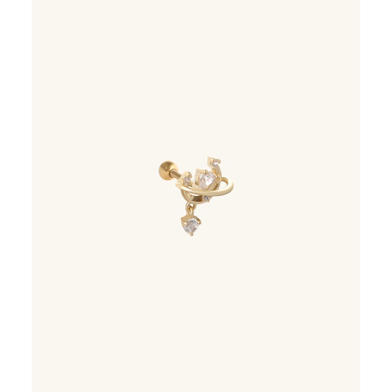 Halo Stud Gold
