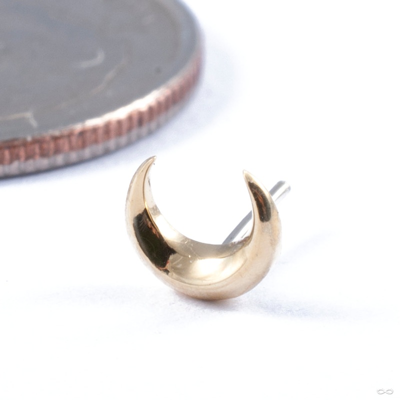 Aleister Press-fit End in Gold from Regalia 18k Yellow Gold