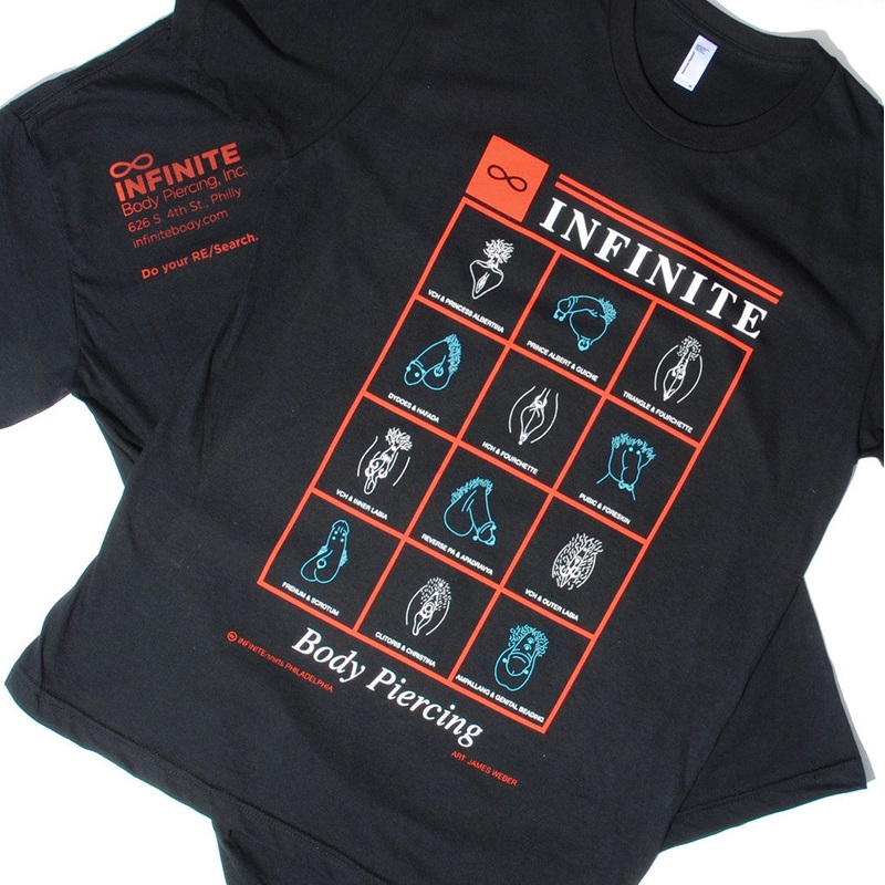 “Modern Primitives” T-Shirt XS Black