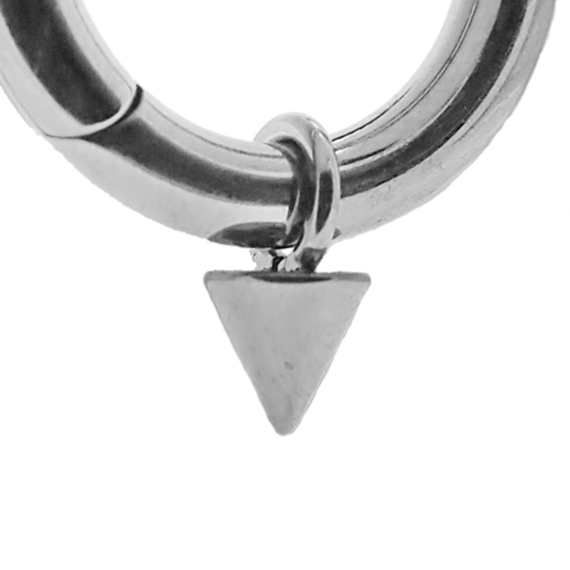 Titanium 4mm Spike Charm – Fits up to 10g Hoops!